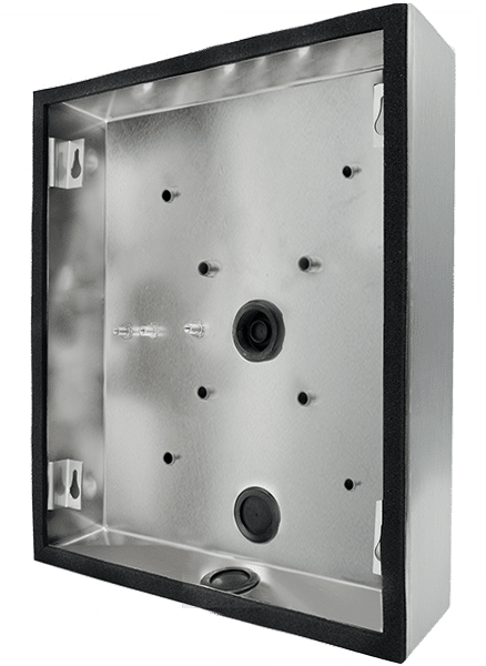 Doorbird Surface Mount Housing for D21XKH, V4A Stainless Steel, Brushed (D21XKHSMB)