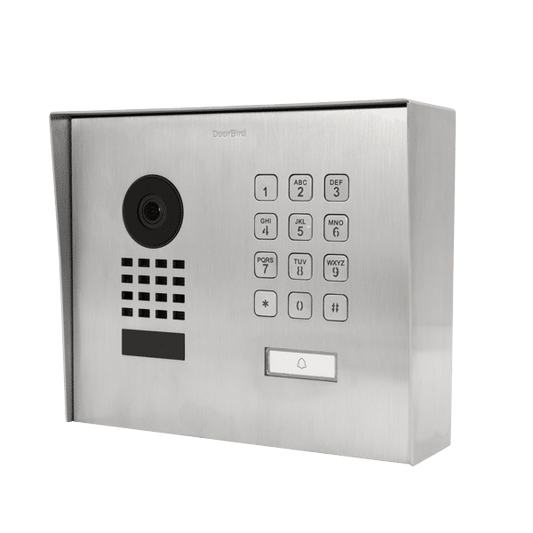 DoorBird IP Video Door St Classic, Surface Mt, Stainless steel Salt-water Resist (D1101KHV4A)