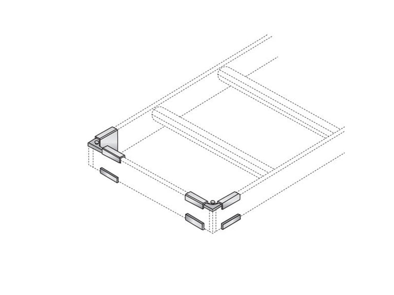 Kit de terminaison en Y pour racks d'échelles Black Box Corp Rm694