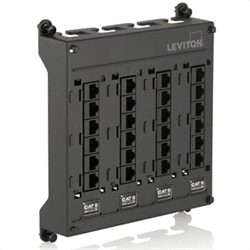Leviton Twist and Mount 24 Port CAT5E SMC Module (476TM-524)