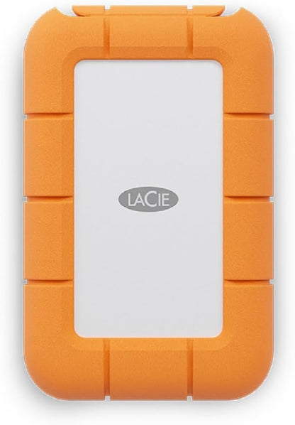 SSD LACIE RUGGED MINI de 1 TB, USB 3.2, generación 2x2, 2,5 pulgadas
