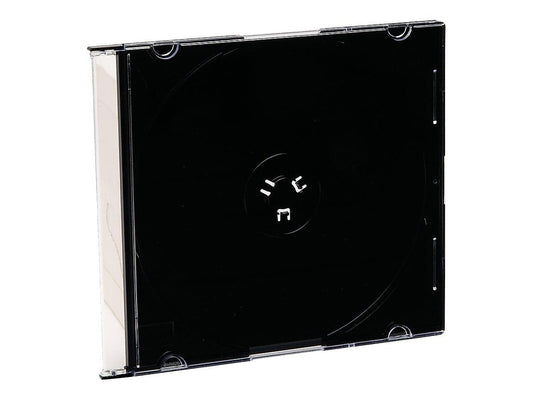 Boîtiers CD/DVD noirs Slim Jewel de Verbatim (lot de 200)