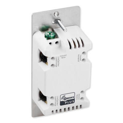 JascoPro Zwave Plus 700 Wall Dimmer for Incandescent, LED, QuickFit, SimpleWire (59383)