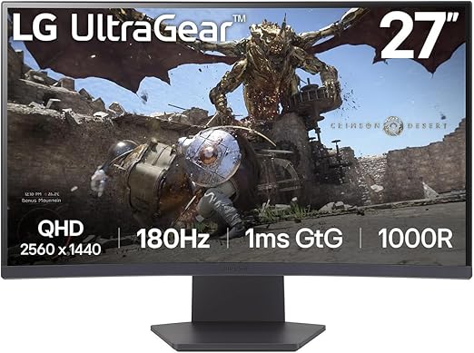 Écran de jeu Ultragear 27GS75QN-B QHD 2560 x 1440 IPS HDR 10 de 27 pouces