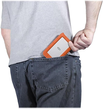 5TB LACIE RUGGED USB-C USB 3.1 TYPE C 3600 RPM 1MB 2.5E
