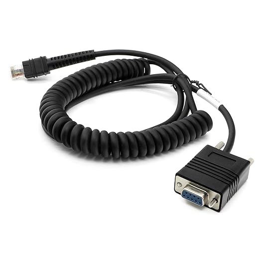 Zebra Serial Data Transfer Cable - 9 ft Serial Data Transfer Cable for Barcode S