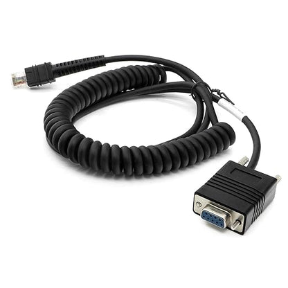 Zebra Serial Data Transfer Cable - 9 ft Serial Data Transfer Cable for Barcode S