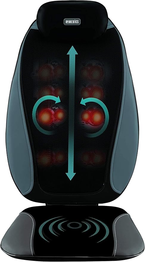 3 Node Dual Shiatsu Back And Seat Massage