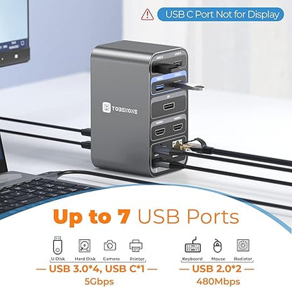 STATION D'ACCUEIL AVEC ALIMENTATION 65 W USB-C