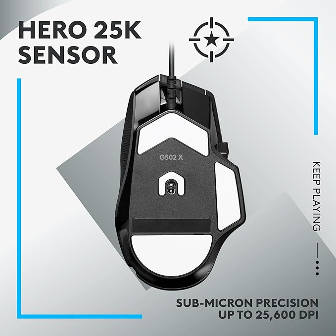 G502 X GAMING MOUSE BLK