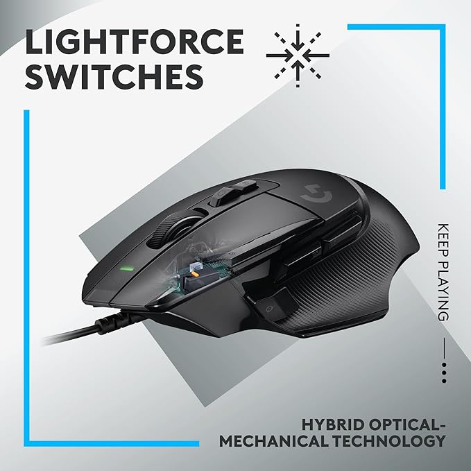 G502 X GAMING MOUSE BLK