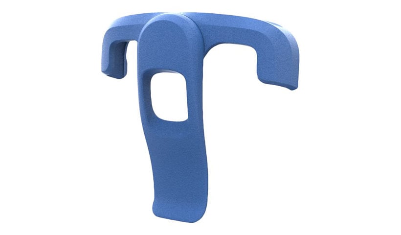 Clip de ceinture Zebra pour ordinateur portable - Bleu