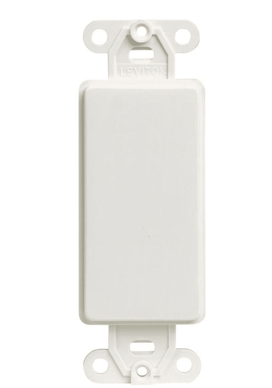 Leviton Blank Decora Insert White (80414-2W)