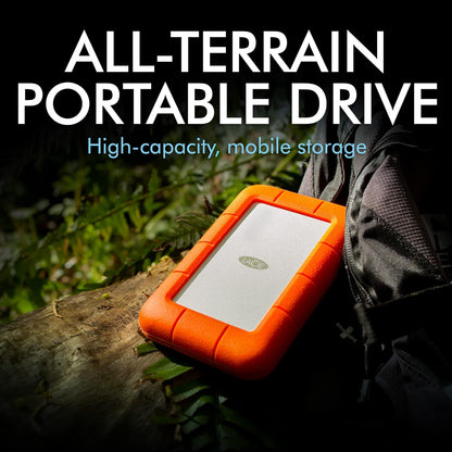 5TB LACIE RUGGED USB-C USB 3.1 TYPE C 3600 RPM 1MB 2.5E