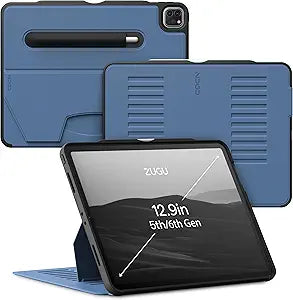 IPAD PRO 12,9 pouces 6e/5e génération magnétique bleu gris multicolore 1