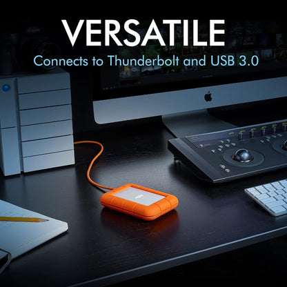 5TB LACIE RUGGED USB-C USB 3.1 TYPE C 3600 RPM 1MB 2.5E