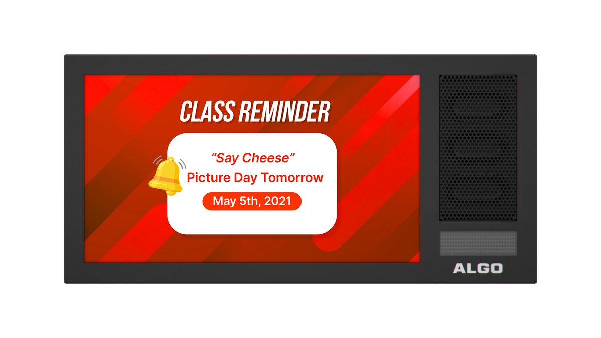 Algo Ip Digital Display With Speaker - Dual Sided  (New - Jan 2023)