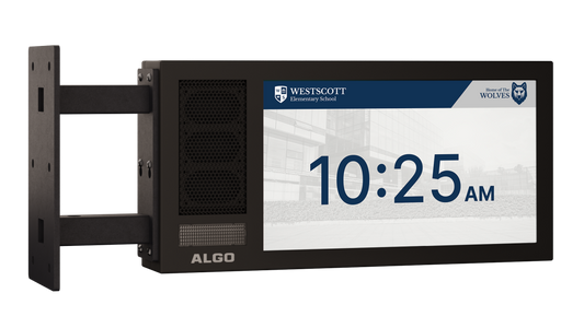 Algo Ip Digital Display With Speaker - Dual Sided  (New - Jan 2023)