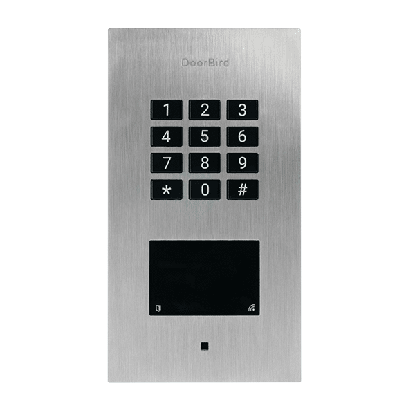 DoorBird IP and WiFi Access Control Device, Flush Mount, Stainless Steel (A1121FL)