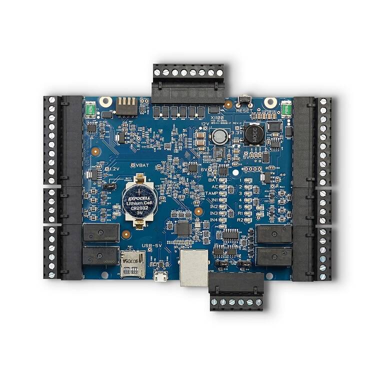 Alarm.com Access Control Aero X1100 Two Door Controller, Board Only (ADC-AC-X1100)