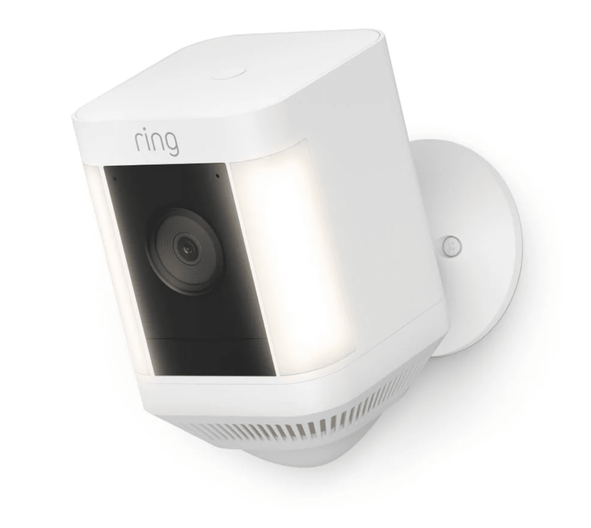 Ring Spotlight Cam Plus, Battery, White (B09K1CRGN3)