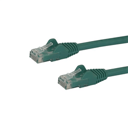 Startech CAT6 Molded Gigabit Patch Cable, 3 Foot 0.9 m , 650 MHZ, Green (C6PATCH3GN)