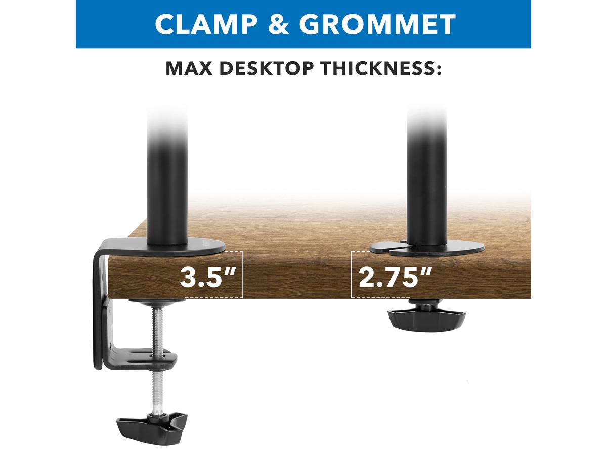 Mount It Dual Monitor Spring Desk Mount Mi-1752