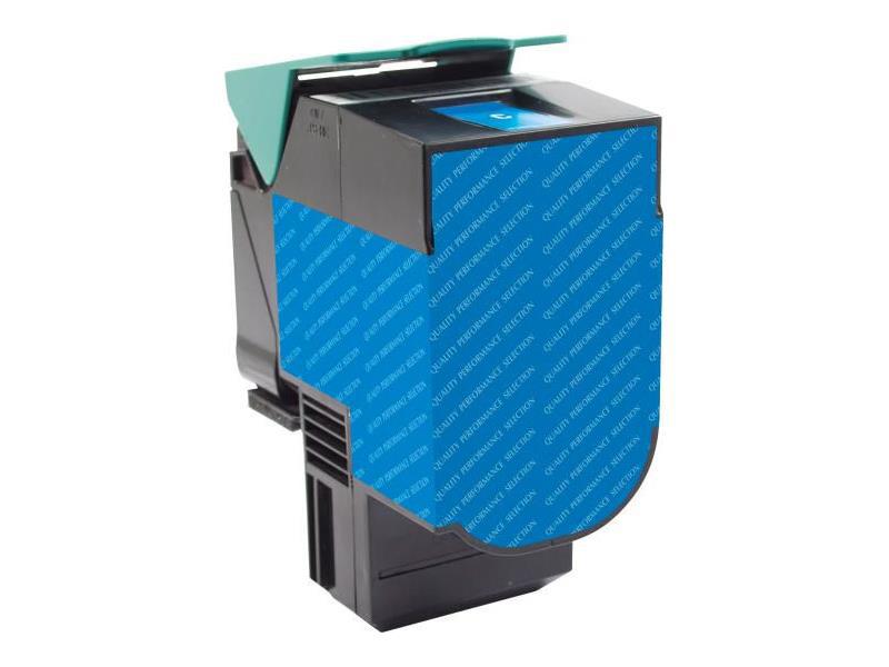 Cartouche de toner cyan haute capacité reconditionnée Clover Imaging pour
