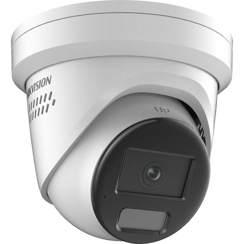 Hikvision Smart Hybrid Light, ColorVu Turret Camera, 4MP, 2.8mm, White (DS-2CD2347G2H-LISU/SL(2.8MM))