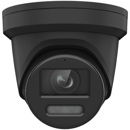 Hikvision ColorVu&AcuSense Outdoor Black Turret, 8MP, 2.8mm, White LED,mic (DS-2CD2387G2-LU 2.8MM-B)