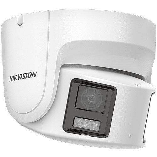 Hikvision 8MP Panoramic ColorVu Fixed Turret Network Camera, 4mm (DS-2CD2387G2P-LSU/SL-4MM)