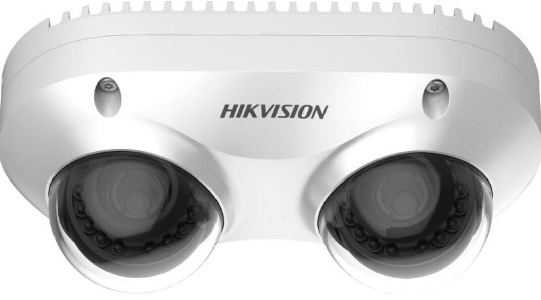 Hikvision 10MP (2 x 5MP) Dual-Lens PanoVu 2.8MM, White (DS-2CD6D52G0-IHS-2.8MM)