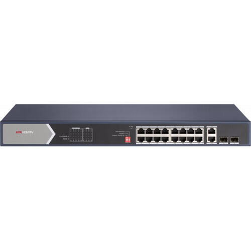 Hikvision 16 PORT HI-POE Switch (DS-3E0520HP-E)