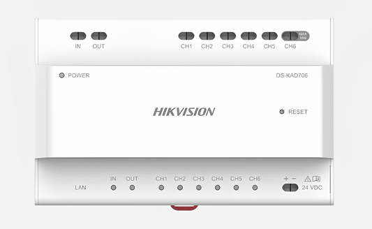 Hikvision Video Intercom Distribution Module (DS-KAD706-P)