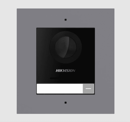 Module principal d'interphone vidéo modulaire Hikvision avec support encastré (DS-KD8003-IME1-B/F)