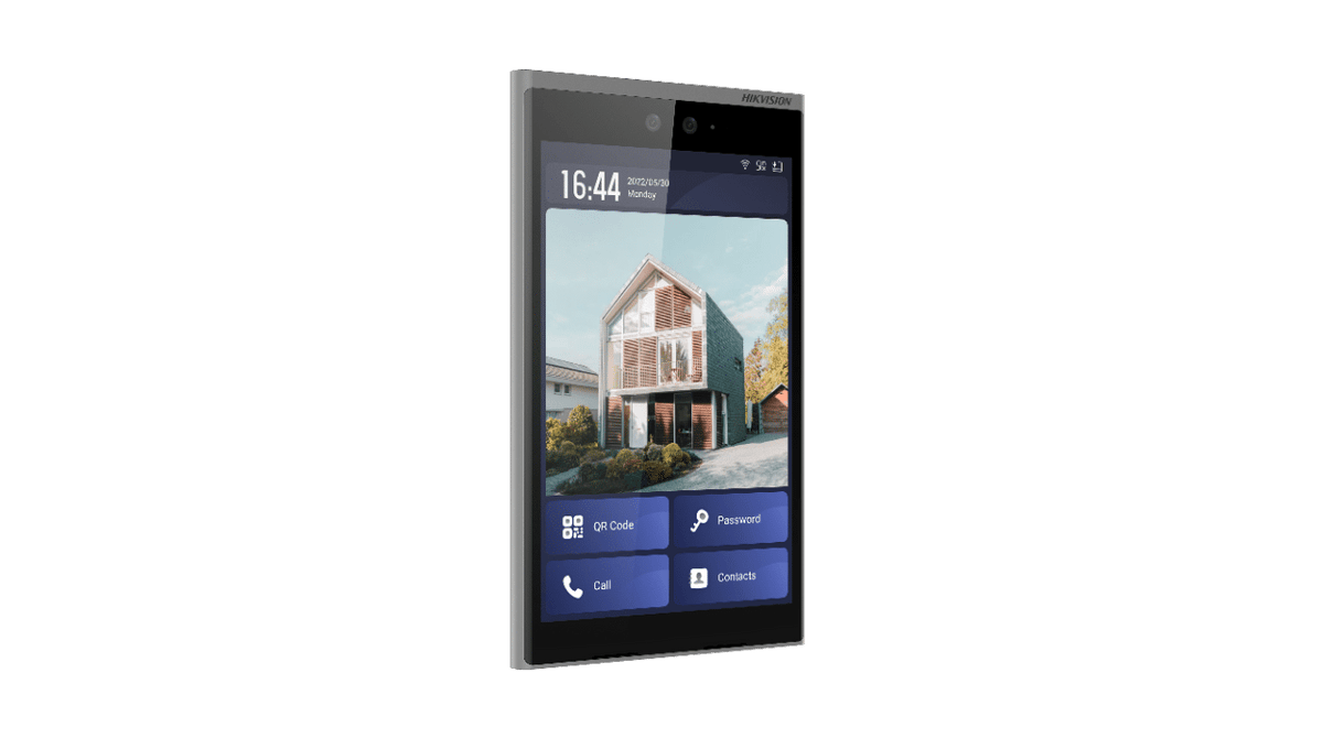 Hikvision IP Video Intercom 10.1" Touchscreen Outdoor Station, Face Recognition (DS-KD9633-WBE6)