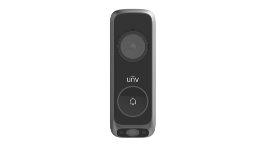 Timbre con vídeo WiFi Uniview UNV con doble lente (ED-525B-WB)