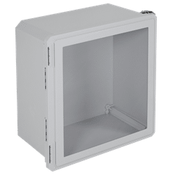 STI EnviroArmour Fiberglass Enclosure, Opaque with Window,  18x16x10 (EF181610-W)