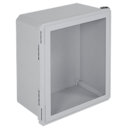 STI EnviroArmour Fiberglass Enclosure, Opaque with Window,  20x16x10 (EF201610-W)