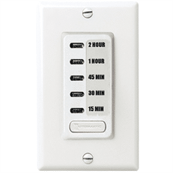 Intermatic Electronic Count Down Timer 15-30-45-60-120 White (EI235W)