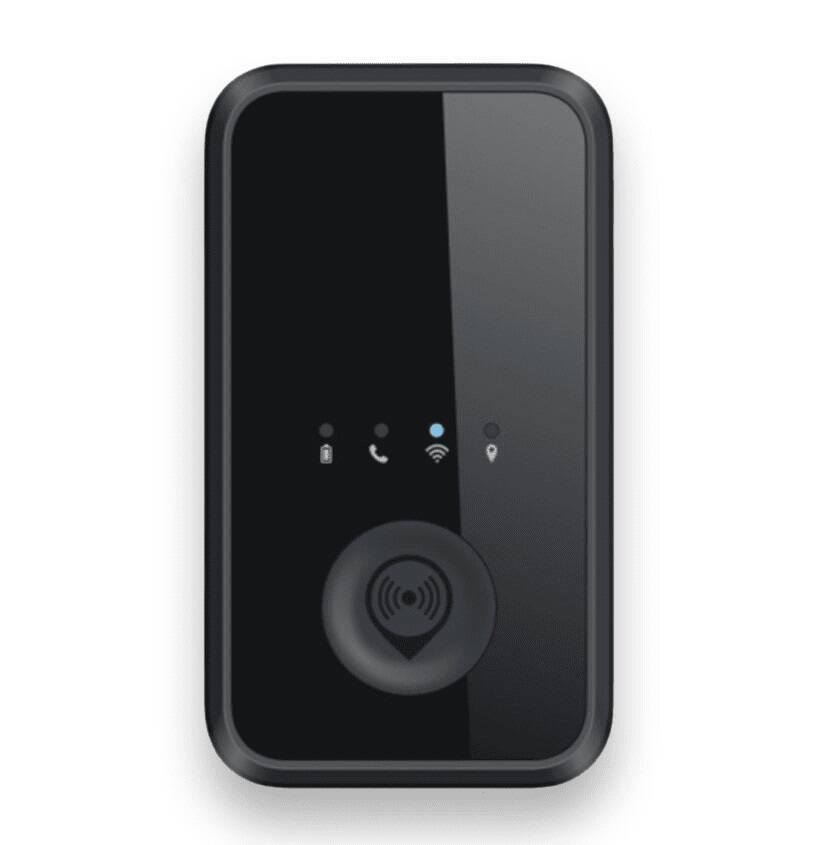 EyezOn 4G LTE GPS Tracker with Emergency SOS Button, Rechargeable Battery (EZ400)