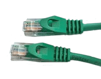 CAT6 Molded Snagless Gigabit Patch Cable, 1 Foot 0.3 m, Green (MAX-C6PATCH1GN)