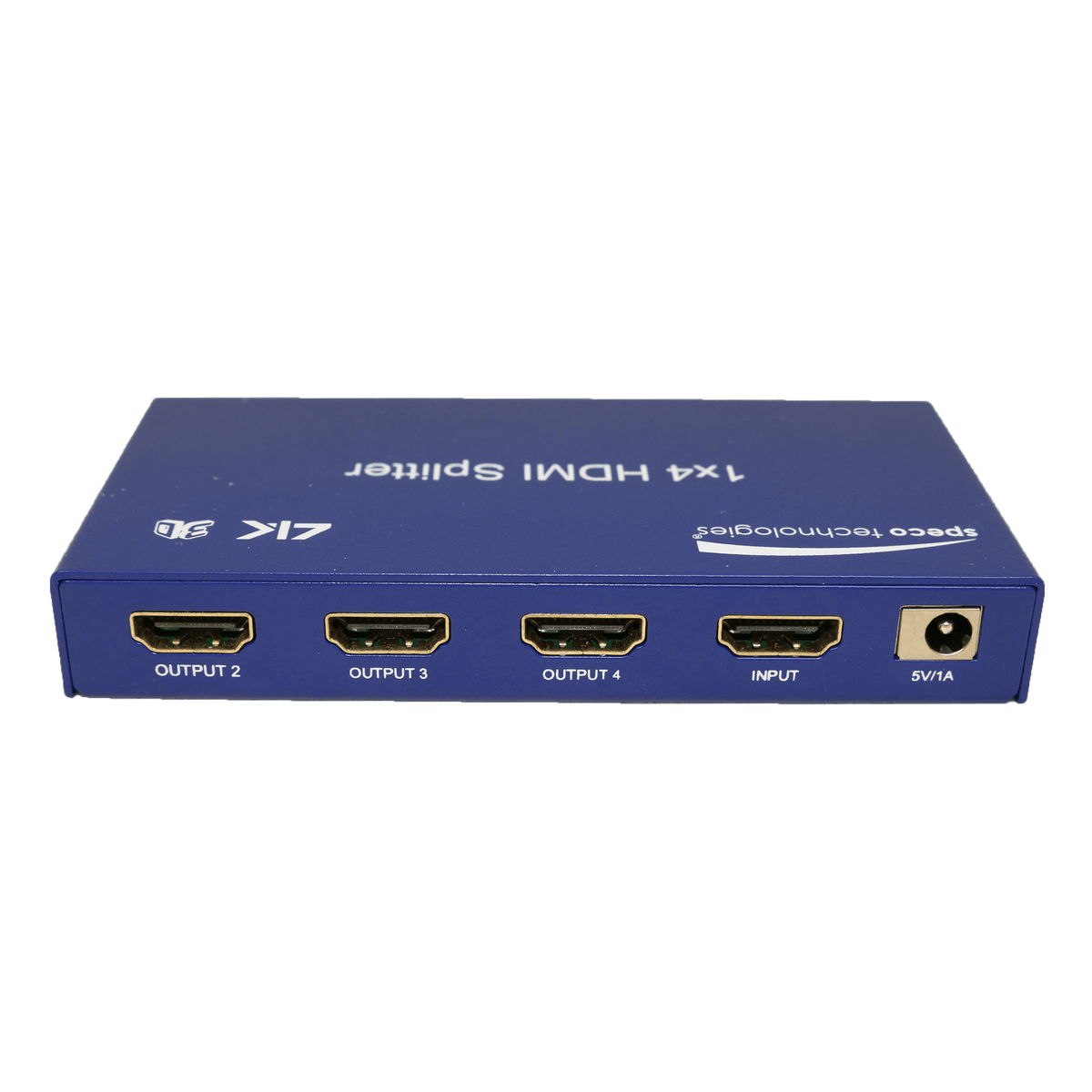 Speco HDMI 1 to 4 Splitter- Up to 4K (SPE-HD4SPL2)