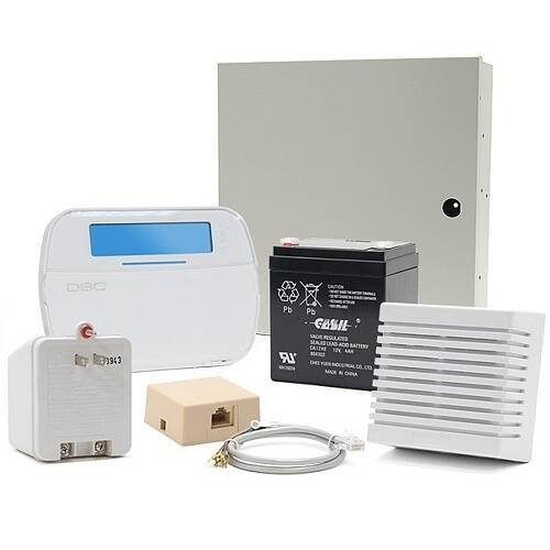 DSC Neo Kit - HS2032NK in PC5003, HS2LCDRF9N, Battery, Power Supply, Siren (HS32-119CAN)