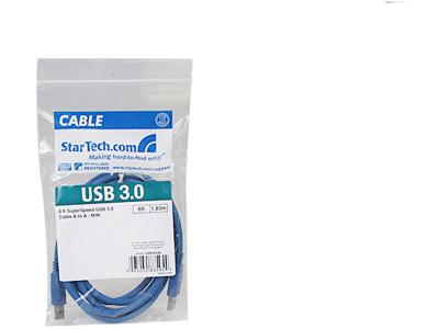 Startech.Com 6 Ft / 2M Superspeed Usb 3.0 Cable A To A - Usb 3 A (