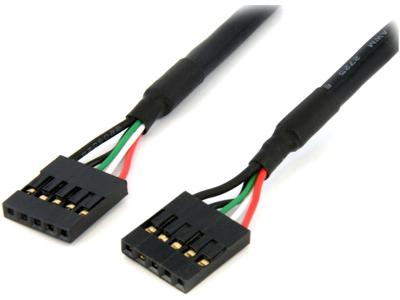 Startech.Com 5 Pin Usb 2.0 Header - 18 In Usb Idc Motherboard Head