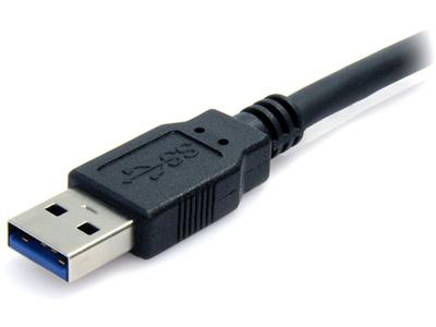 Startech.Com 6 Ft / 2M Black Superspeed Usb 3.0 Cable A To A - Usb