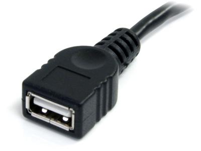 Startech.Com 3 Ft Black Usb 2.0 Extension Cable A To A - M/F - 3 F