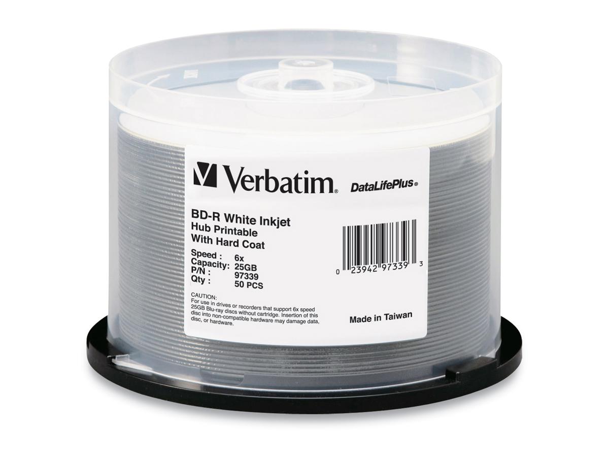 Bd-R 25Gb 6X Data Hub Inkjet 50Pk Sp