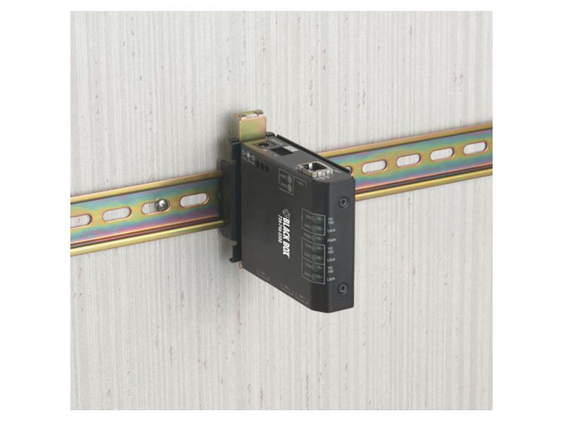 Black Box Corp Hardened Media Converter Switch 10-/100-